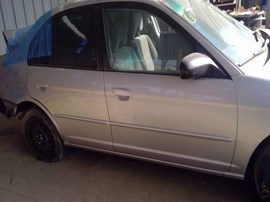 2005 HONDA CIVIC, SILVER, LX MODEL,  A26236